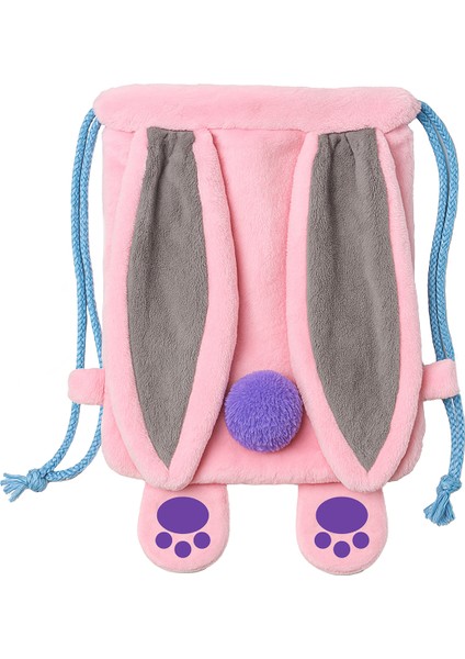 Pandamke Peluş Tavşan Detaylı Çocuk Sırt Çantası Kulak ve Patili Model fırsatları