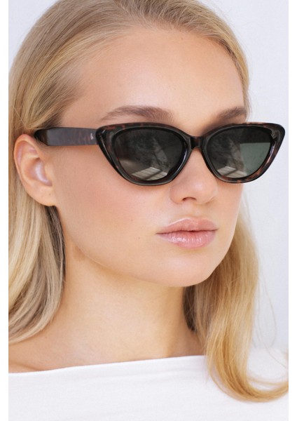 Asude Leopard Green Güneş Gözlüğü fiyatları