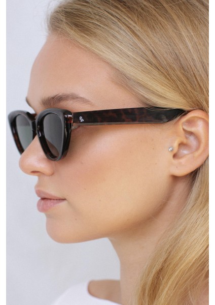 Asude Leopard Green Güneş Gözlüğü modelleri