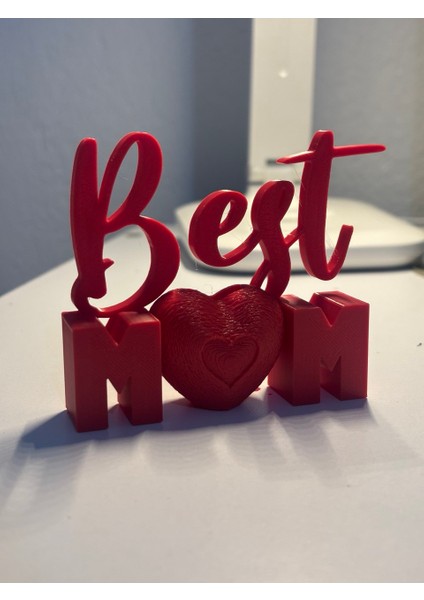 Best Mom Yazılı Dekoratif Anneler Günü Hediyesi
