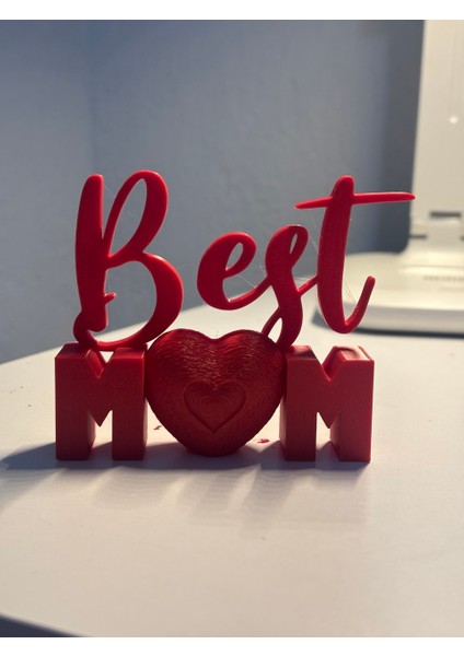 Best Mom Yazılı Dekoratif Anneler Günü Hediyesi