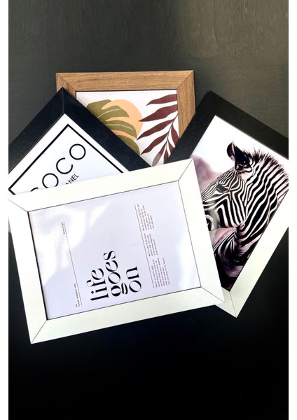 9 Adet 21 x 30 Çerçeve - A4 Çerçeve - Mdf Ahşap Çerçeve - Sertifika Çerçevesi - Diploma Çerçevesi