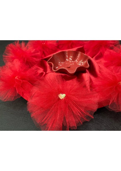 Kalpli ve Ponponlu Kına Sepeti ve Tepsisi Takımı fırsatları