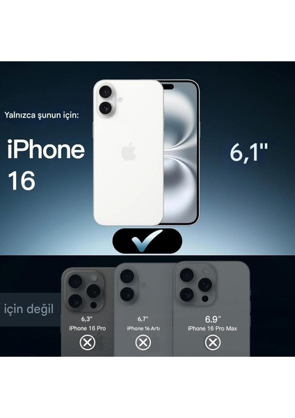 Apple iPhone 16 Magsafe Kılıf Mtl Aksesuar