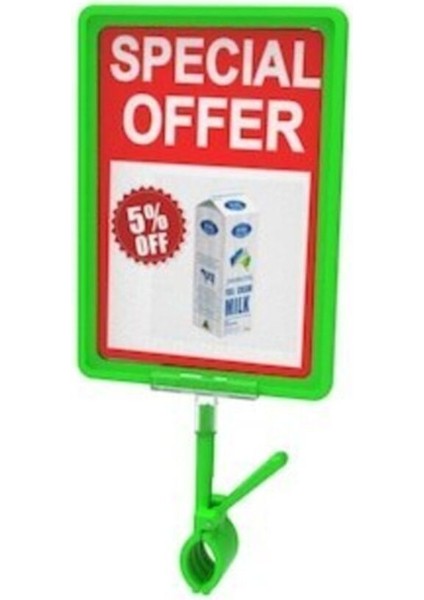 Mandal Aparatlı Renkli Plastik Çerçeve. Etiketlik. Sarı-A4 modelleri