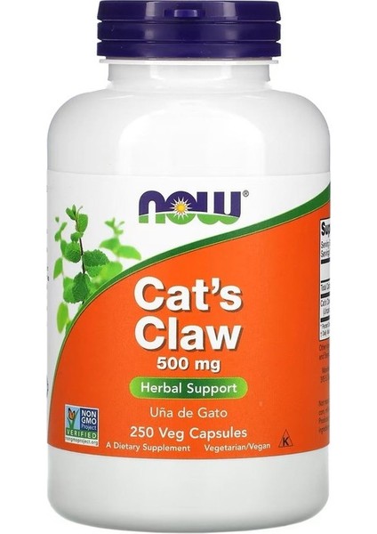 Cat 's Claw 500 mg 250 Kapsül