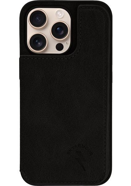Apple iPhone 16 Pro Deri Cüzdan Kılıf Mtl Aksesuar