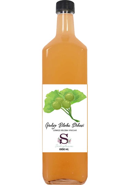 Doğal Ginkgo Biloba Sirkesi 1000 ml
