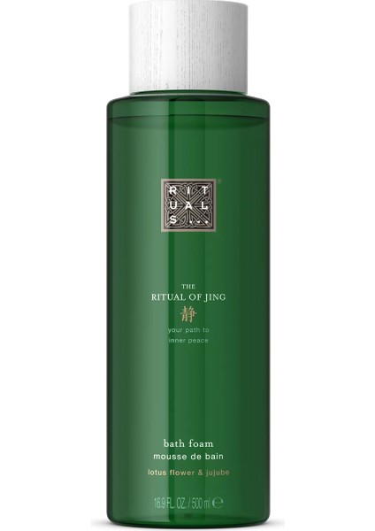 The Ritual Of Jing Banyo Köpüğü, Lotus Çiçeği ve Hurma ile Lüks Rahatlatıci Köpük Banyo