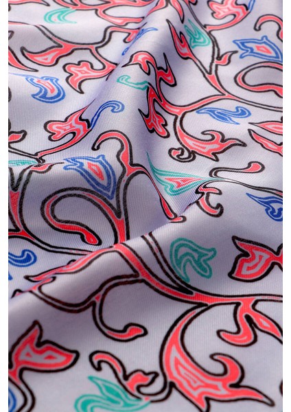 Lila Sarmaşık Desen Soft Şal modelleri