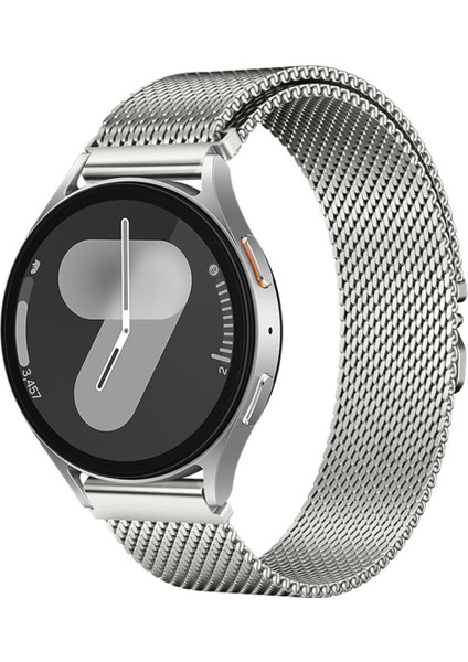 Gear S3 22MM Sah Krd-25 Metal Hasır Kordon - Gri