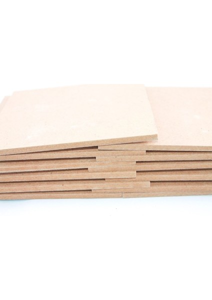 Sunta Kare Tahta Beyaz Kahverengi Hobi Hammadde 15 x 15 50'li Paket modelleri