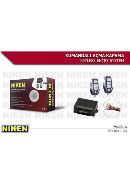 Kumandali Açma Kapama - Model2 Gnzrz