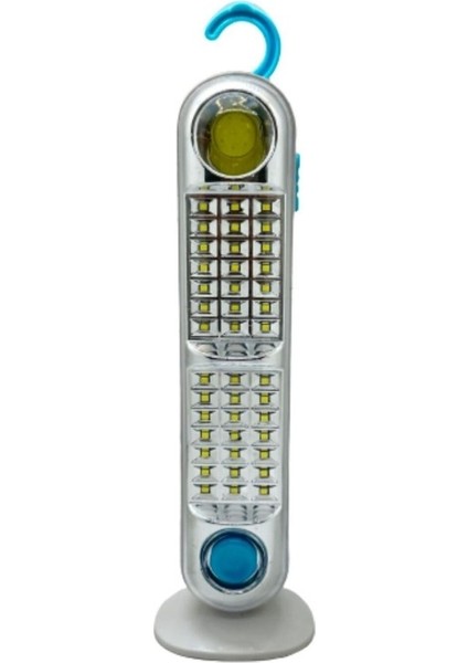 42 Ledli + Fener Solar Güneş Panelli Ultra Güçlü Ledli Şarjlı Işıldak V-005