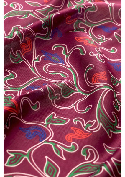 Mor Sarmaşık Desen Soft Şal modelleri