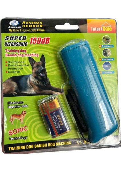 Uzun Menzilli Köpek Kovucu Savunma Ve Eğitici Ses Cihazı 150 Db