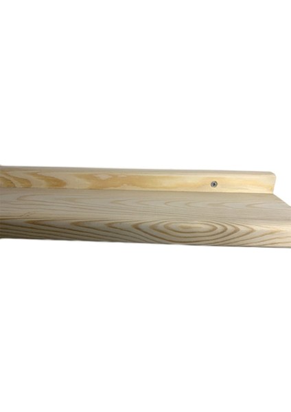Montessori Doğal Ahşap Çocuk Odası Kitap Çerçeve Resim Rafı 50 cm modelleri