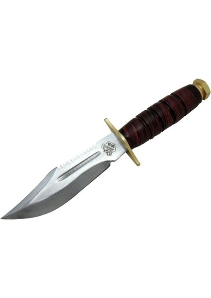Halmak Metalik T.C. Komando Outdoor Bıçağı 25 Cm - Kılıflı