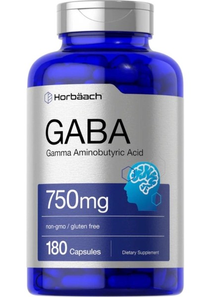 Gaba 750 mg 180 Veg.kapsül.usa Vers.
