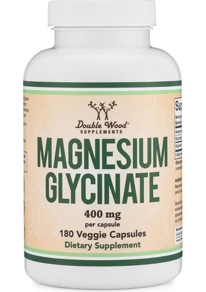Magnesium Glycinate 400 mg 180 Kapsül