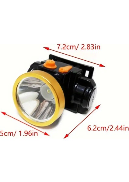 Baret Kafa Lambası Şarjlı Wt-700