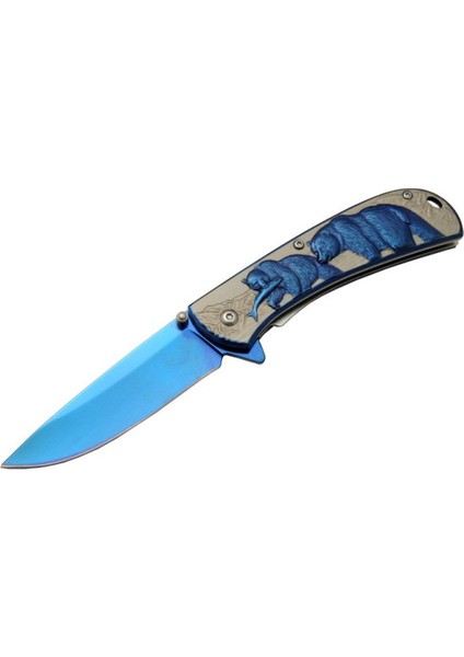 Ayı Yst5953bl Çakı Mavi Çift 20 Cm