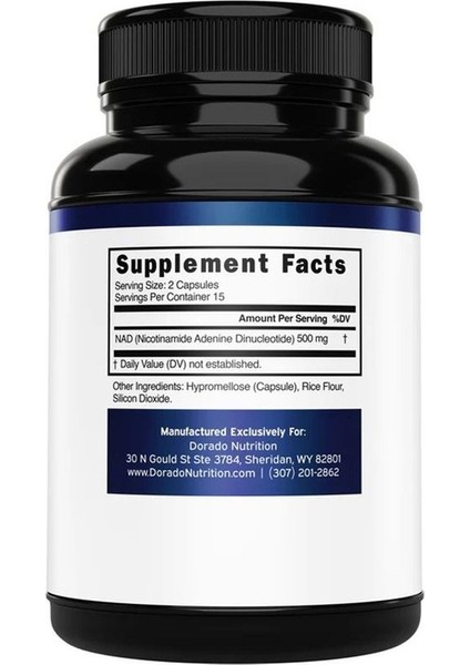 Nad+ Maximum Strength 500 Mg 30 Kapsül Made In Usa