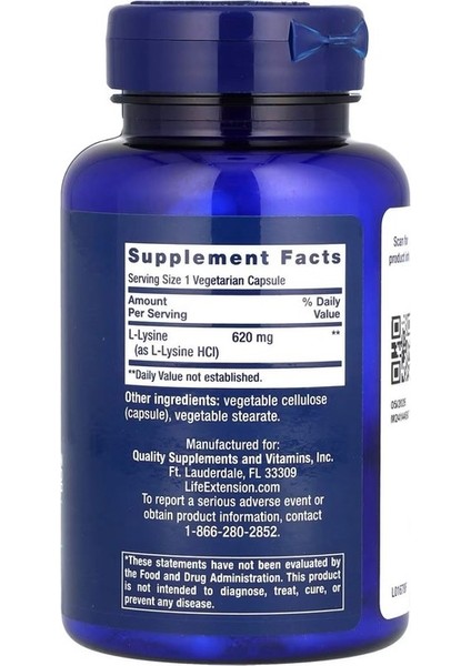 L-Lysine 620 Mg 100 Kapsül fiyatları