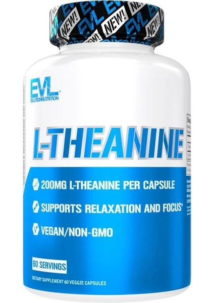 L-Theanine 2000 mg 60 Veg.kapsül.usa Vers.