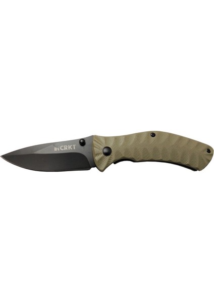 Crkt Incendor 2078 Gri Kamp Çakı 17,5cm - Manuel, Plastik Sap