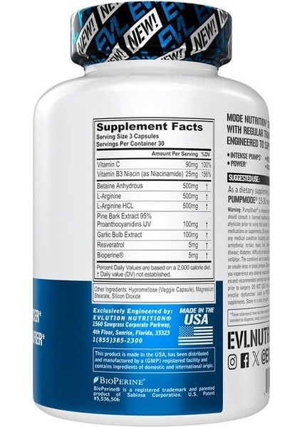 Evl Pump Mode 90 Kapsül
