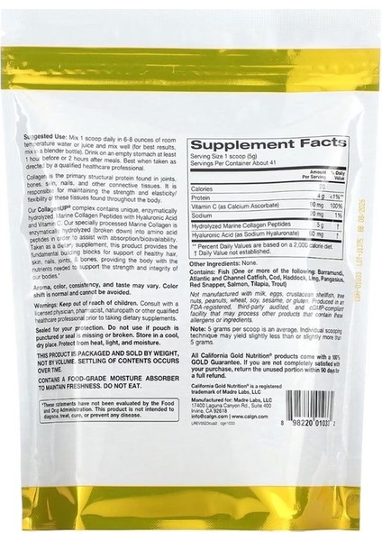 Collagenup Unflavored 7,26 Oz 206 gr fiyatları