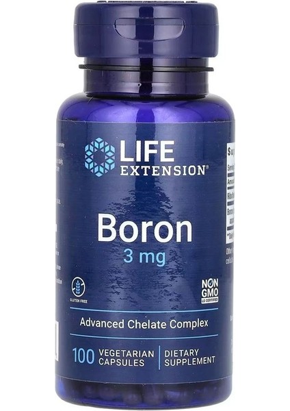 Boron 3 Mg 100 Caps