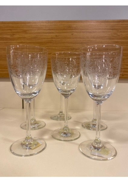Kadeh Kendinden Desenli Ortaboy 6'Lı Made In Italy Cerve fırsatları