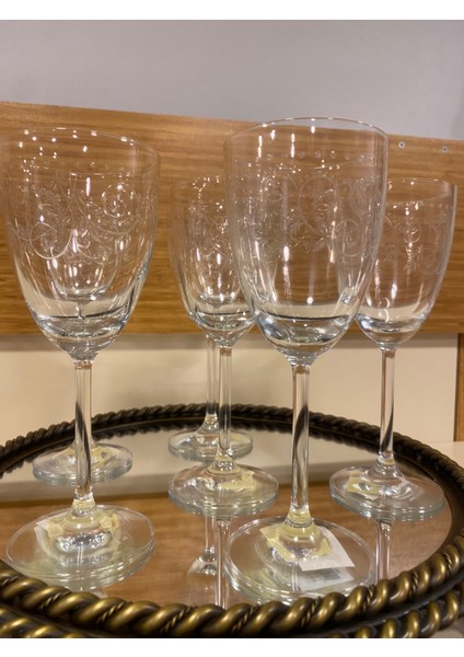 Kadeh Kendinden Desenli Ortaboy 6'Lı Made In Italy Cerve indirimleri