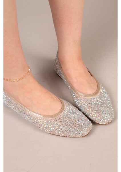 Sweetz Taş Baskılı Tül Babet Gold fırsatları