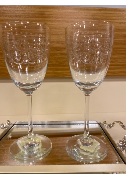 Kadeh 2'Li Kendinden Desenli Ortaboy Made In Italy Cerve fırsatları