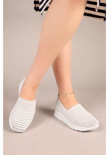 Snix Triko Kalın Tabanlı Babet Gümüş indirimleri