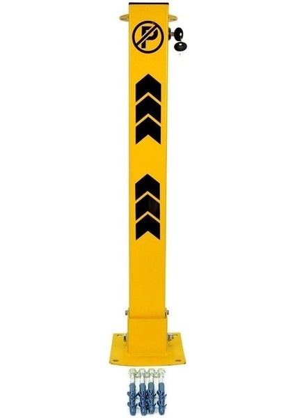 Yukarıdan Kilitli Otopark Bariyeri – 75 cm