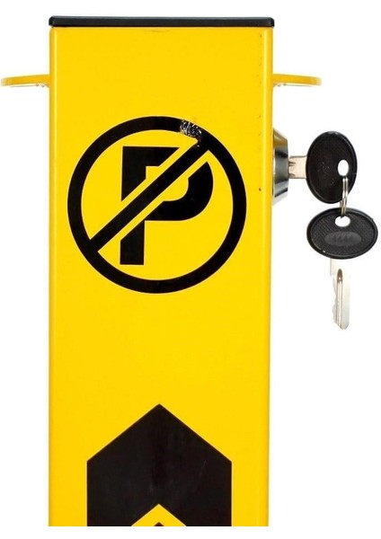 Yukarıdan Kilitli Otopark Bariyeri – 75 cm