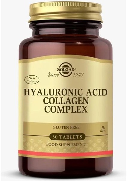 hyaluronic Acid Collagen Complex 120 Mg 30 Tablet