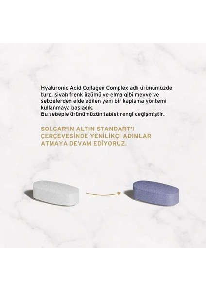 hyaluronic Acid Collagen Complex 120 Mg 30 Tablet fırsatları