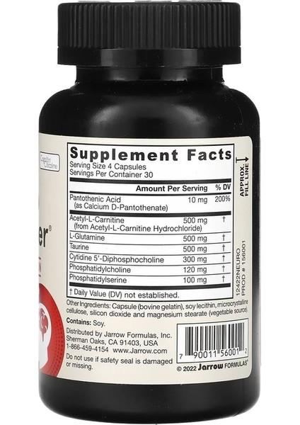 Neuro Optimizer, 120 Kapsül.usa Menşei.dmmedicine'den