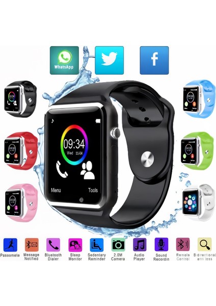 A1 Akıllı Saat Ios Android Uyumlu