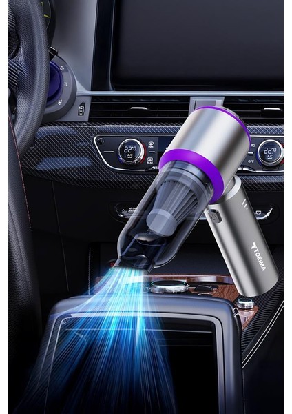 HL-121 Kırmızı 4ın1 Şarjlı Araç Mini El Süpürgesi fırsatları