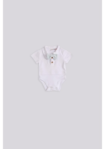 Bg Store Kız Bebek Beyaz Body