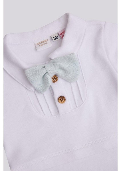 Bg Store Kız Bebek Beyaz Body