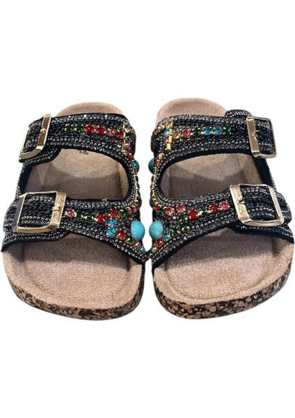 Orijinal Guja 106-4 Çocuk Ortopedik Taşlı Mantar Terlik fiyatları