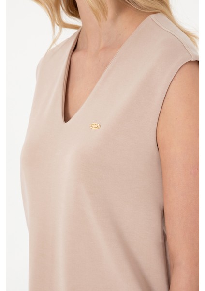 Kadın Camel Elbise (Örme) 50300760-VR015