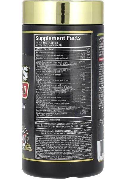 Rapidcuts Shredded Thermogenıc Formula 90 Veg.kapsül.usa Menş. fiyatları